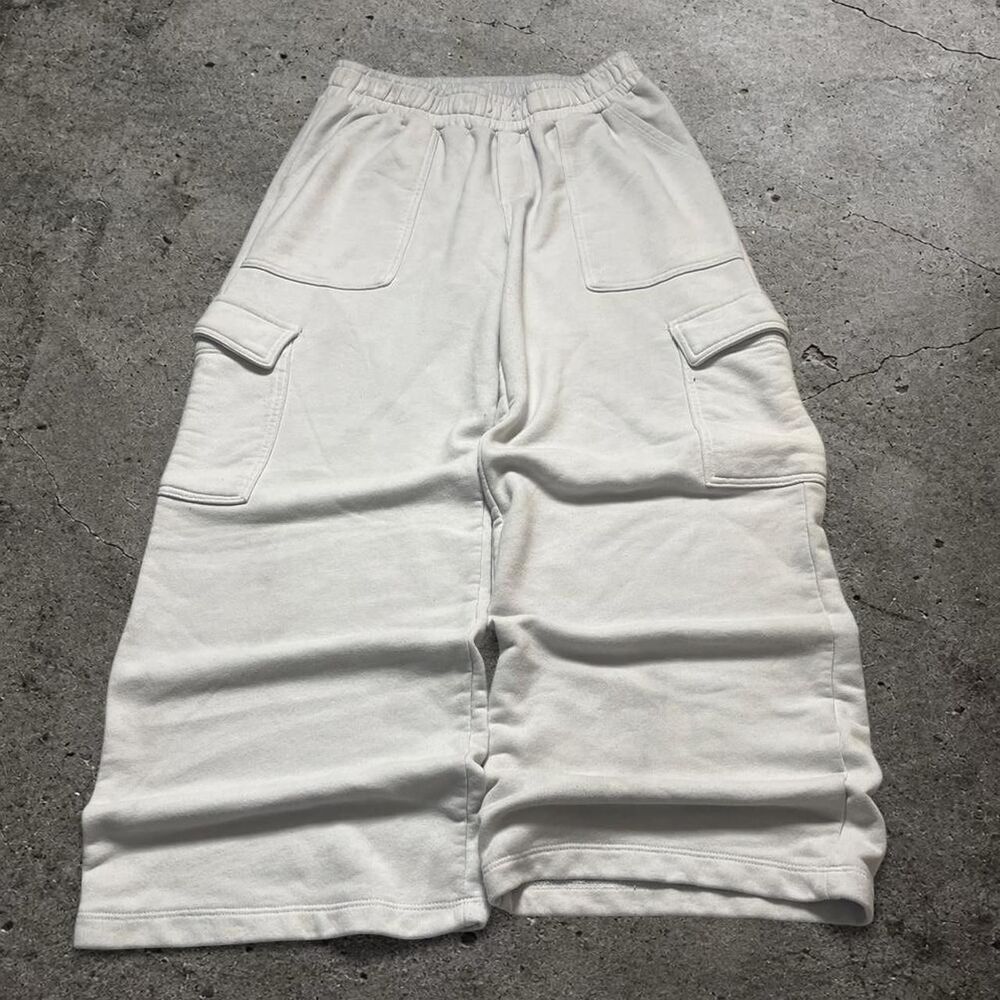 Wild-fable Women's White and Cream Trousers